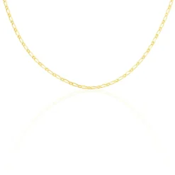 Hot Histoire d'Or Chaîne Esma Maille Alternee 1/3 Or Jaune