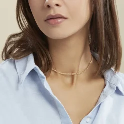 Histoire d'Or Chaîne Esma Maille Alternee 1/3 Or Jaune* Colliers|Colliers