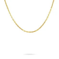 Online Histoire d'Or Chaîne Igoa Maille Forçat Diamantee Or Jaune