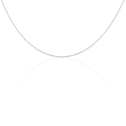 Histoire d'Or Chaîne Igoa Maille Forçat Diamantee Or Blanc* Colliers|Colliers