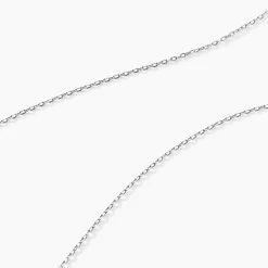 Sale Histoire d'Or Chaîne Igoa Maille Forçat Diamantee Or Blanc