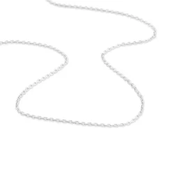 Discount Histoire d'Or Chaîne Igoa Maille Forçat Diamantee Or Blanc