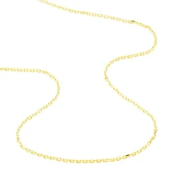 Histoire d'Or Chaîne Igoa Maille Forçat Diamantee Or Jaune* Colliers|Colliers