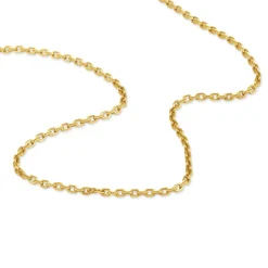 Online Histoire d'Or Chaîne Igoa Maille Forçat Diamantee Or Jaune