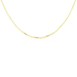 New Histoire d'Or Chaîne Igoa Maille Forçat Diamantee Or Jaune