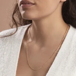 Best Histoire d'Or Chaîne Igoa Maille Forçat Diamantee Or Jaune