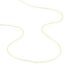 Histoire d'Or Chaîne Igoa Maille Forçat Diamantee Or Jaune