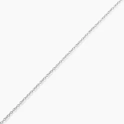 Discount Histoire d'Or Chaîne Ilan Maille Forçat Ronde Or Blanc