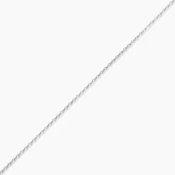 New Histoire d'Or Chaîne Ilda Maille Forçat Limee Or Blanc