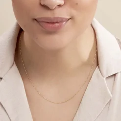 Histoire d'Or Chaîne Imanie Maille Singapour* Colliers|Colliers