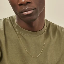 Histoire d'Or Chaîne Ixia Maille Gourmette Diamantee Or Jaune* Colliers|Colliers