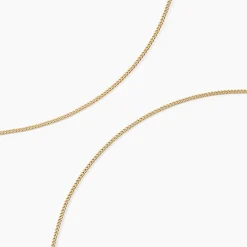 New Histoire d'Or Chaîne Ixia Maille Gourmette Diamantee Or Jaune