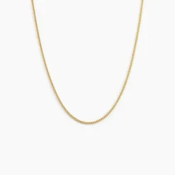 Histoire d'Or Chaîne Ixia Maille Gourmette Diamantee Or Jaune