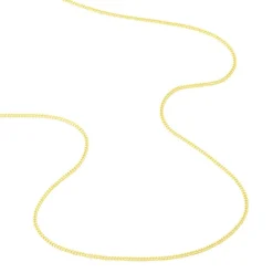 Histoire d'Or Chaîne Ixia Maille Gourmette Diamantee Or Jaune