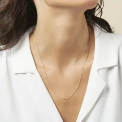 Best Histoire d'Or Chaîne Ixia Maille Gourmette Diamantee Or Jaune