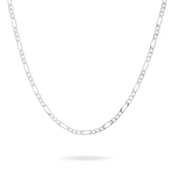 Histoire d'Or Chaîne Lyndsayae Maille Alternée 1/3 Argent Blanc* Colliers|Colliers