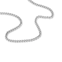 Histoire d'Or Chaîne Nairi Maille Gourmette Argent Blanc* Colliers|Colliers