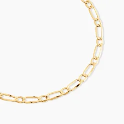 Histoire d'Or Chaîne Ophelio Maille Alternee 1/1 or jaune