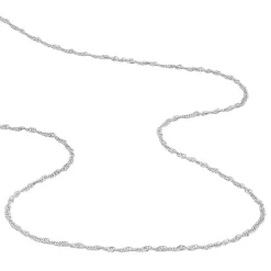 Hot Histoire d'Or Chaîne Shanone Argent Blanc