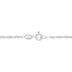 Hot Histoire d'Or Chaîne Shanone Argent Blanc