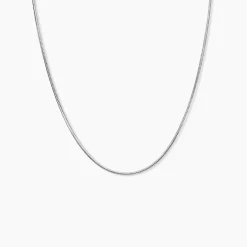 Histoire d'Or Chaîne Simineae Argent Blanc* Colliers|Colliers