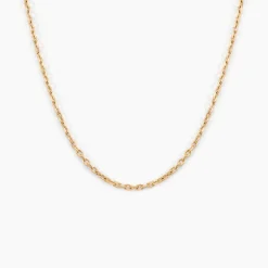 Best Histoire d'Or Chaîne Vince Plaqué Or Jaune