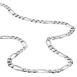 New Histoire d'Or Chaîne Vivian Maille Alternee 1/3 Argent Blanc