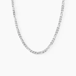 Histoire d'Or Chaîne Vivian Maille Alternee 1/3 Argent Blanc* Colliers|Colliers