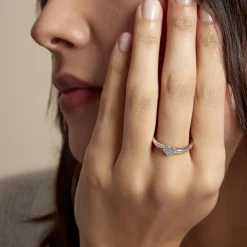 Histoire d'Or Chevalière Argent Deep In Love Oxydes De Zirconium* Bagues|Bagues Fantaisie