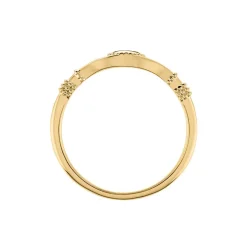 New Histoire d'Or Chevalière Azteque plaqué or jaune