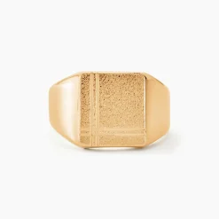 Sale Histoire d'Or Chevalière Cillian plaqué or jaune