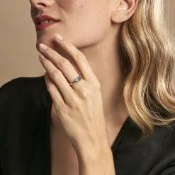 Histoire d'Or Chevalière Darian Argent Blanc* Bagues|Bagues Sans Pierre