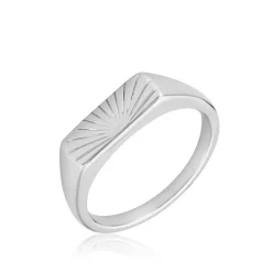 Histoire d'Or Chevalière Dotty Argent Blanc* Bagues|Bagues Sans Pierre