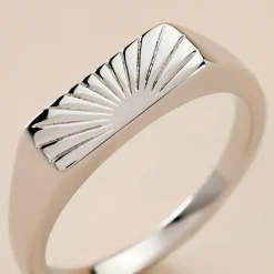 Histoire d'Or Chevalière Dotty Argent Blanc* Bagues|Bagues Sans Pierre