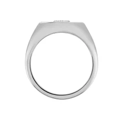 Histoire d'Or Chevalière Evalyn Argent Blanc Oxyde De Zirconium* Bagues|Chevalières