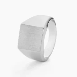 Online Histoire d'Or Chevalière Gaspare Argent Blanc