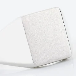 Online Histoire d'Or Chevalière Gaspare Argent Blanc