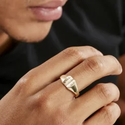 Sale Histoire d'Or Chevalière Henry Plaque Or Jaune plaqué or jaune