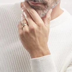 Histoire d'Or Chevalière Hide Plaqué Or Oxyde De Zirconium* Bagues|Chevalières