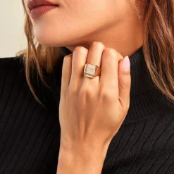 Histoire d'Or Chevalière Jackson Or Jaune* Bagues|Bagues Sans Pierre