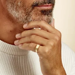 Histoire d'Or Chevalière Leyton Rectangle Or Jaune Oxyde De Zirconium* Bagues|Chevalières