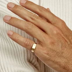 Histoire d'Or Chevalière Leyton Rectangle Or Jaune Oxyde De Zirconium* Bagues|Chevalières