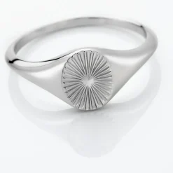 Histoire d'Or Chevalière Liao Argent Blanc* Bagues|Bagues Sans Pierre