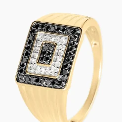 Histoire d'Or Chevalière Luukas Or Jaune Diamant* Bagues|Chevalières