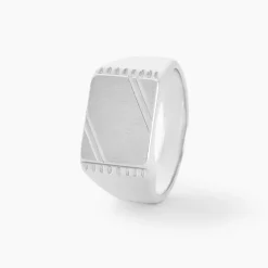 Online Histoire d'Or Chevalière Matthieu Argent Blanc