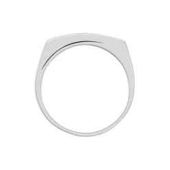 Outlet Histoire d'Or Chevalière Michel Argent Blanc Oxyde De Zirconium