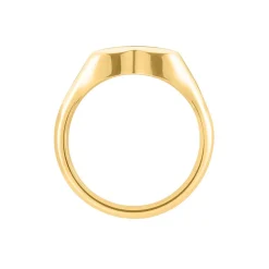 Histoire d'Or Chevalière Philia Acier Doré* Bagues|Bagues Sans Pierre