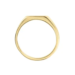 Clearance Histoire d'Or Chevalière Plaqué Or Jaune Bennie Email Noir