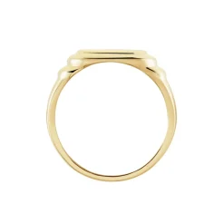 Best Histoire d'Or Chevalière Plaqué Or Jaune Eliseo