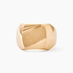 Histoire d'Or Chevalière Zoey Plaqué Or Jaune* Bijoux Personnalisés|Bagues